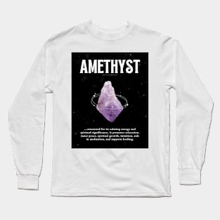 Amethyst Long Sleeve T-Shirt